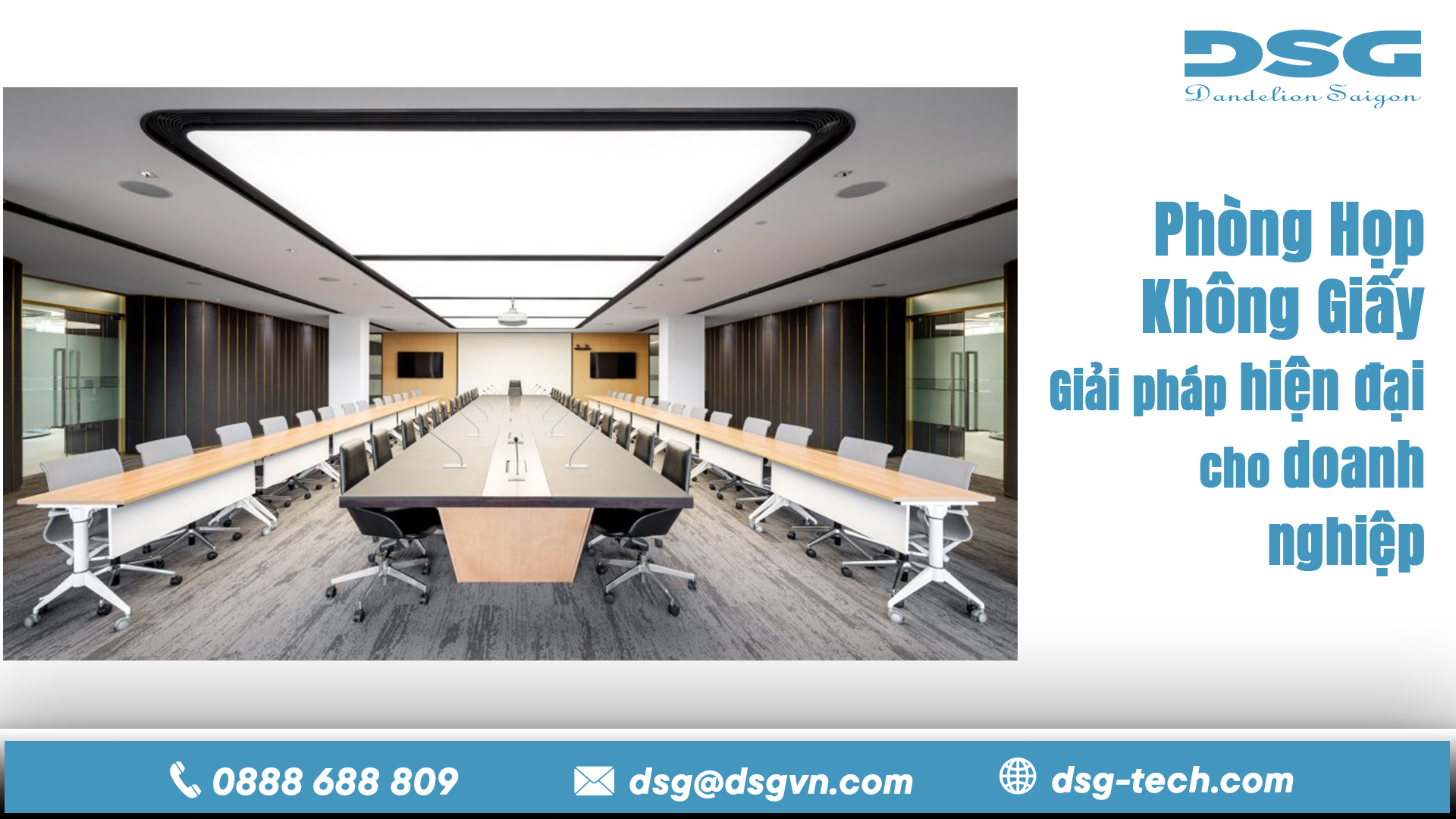 Phòng Họp Không Giấy – Giải Pháp Hiện Đại Cho Doanh Nghiệp